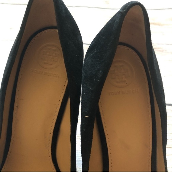 Tory Burch Black Delphine Jewel Embellished Pumps - Picture 7 of 9